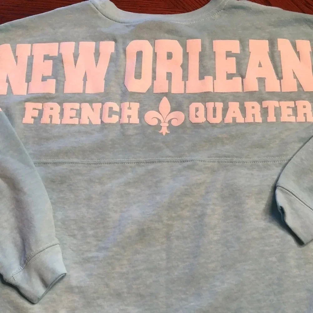 New Orleans French Quarter Lightweight Sweatshirt - Picture 6 of 7